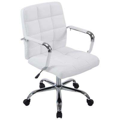 White Manchester Office Chair