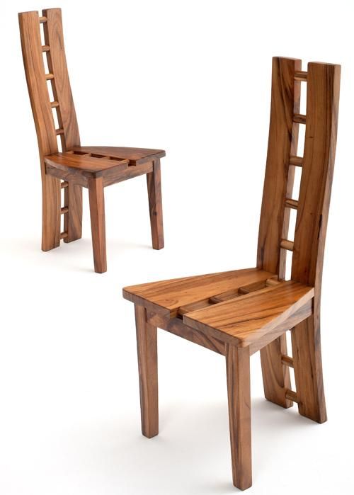 Contemporary Chair, Modern Side Chair, Modern Wooden Dining Chair,  Sustainable Hard Woods | Woodland Creek Furniture