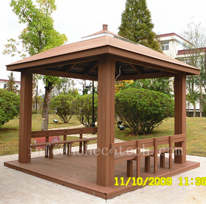 Composite Wood Gazebo, Composite Wood Gazebo Suppliers and Manufacturers at  Traveller Location