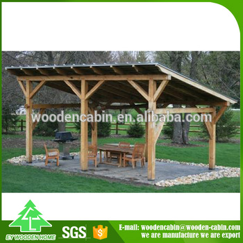 Wholesale Latest design Cheap Price wooden gazebo Made in China