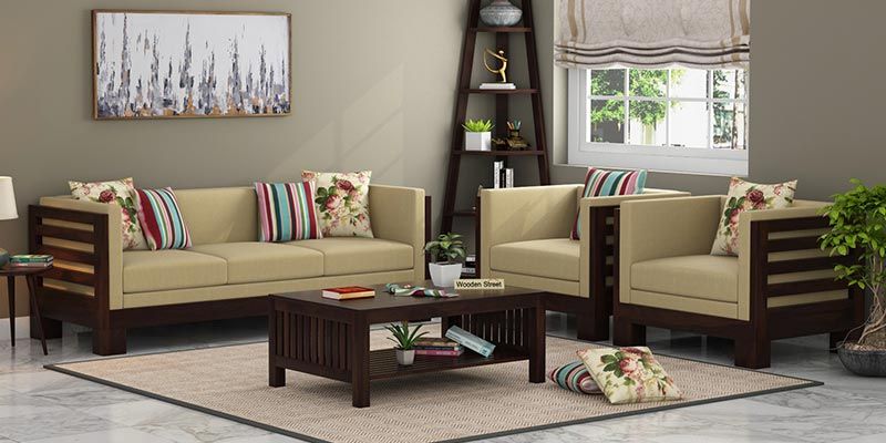 simple wooden sofa set designs