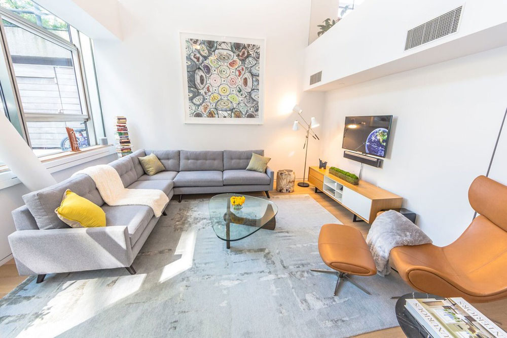 Chelsea-Duplex-by-Marie-Burgos-Design Decorating a modern apartment: decor, furniture and ideas