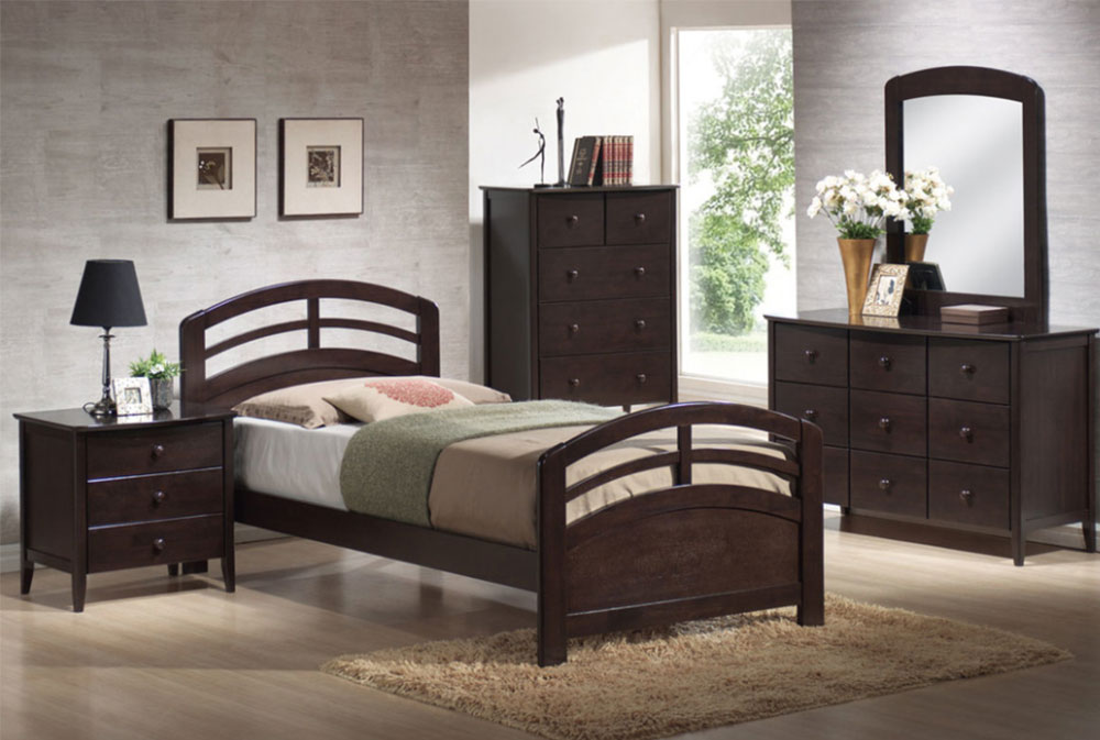 San-Marino-5-PC-Arched-Headboard-and-Footboard-Bedroom-Set-Dark-Walnut-by-TheBedroomSets Bunkie Board: What it is and FAQs about it