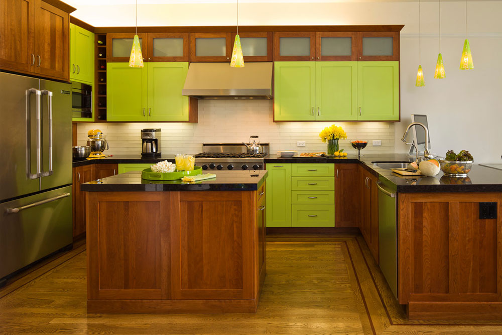 Bright-Lime-Green-by-McKinney-Photography Green kitchen: ideas, decor, curtains and accessories