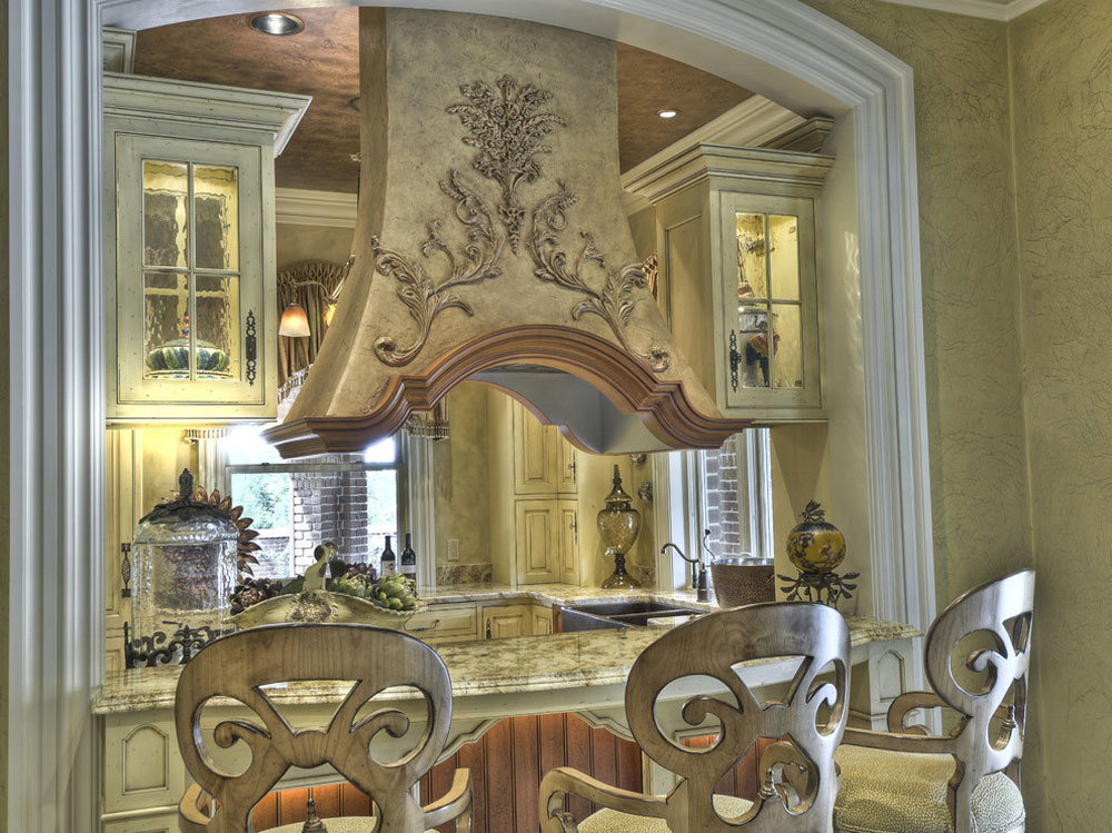 Unique-Twist-on-French-Country-Kitchen-by-Colonial-Craft-Kitchens-Inc-2 French Country Kitchen: Decor, Cabinets, Ideas and Curtains