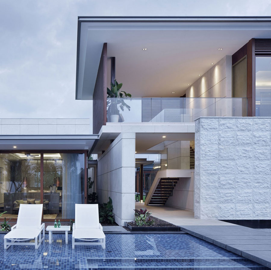 3 Modern Chinese Villa with Luxurious Features Designed by Gad