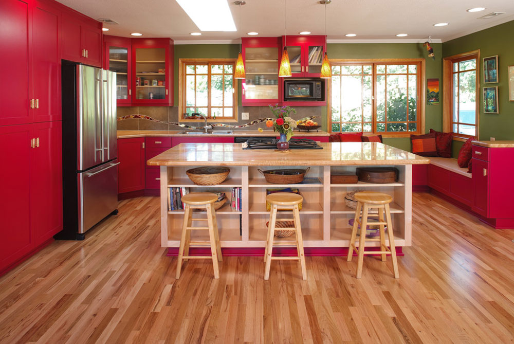Corvallis-Custom-Kitchens-by-Corvallis-Custom-Kitchen-Baths Red kitchen design: ideas, walls and decor