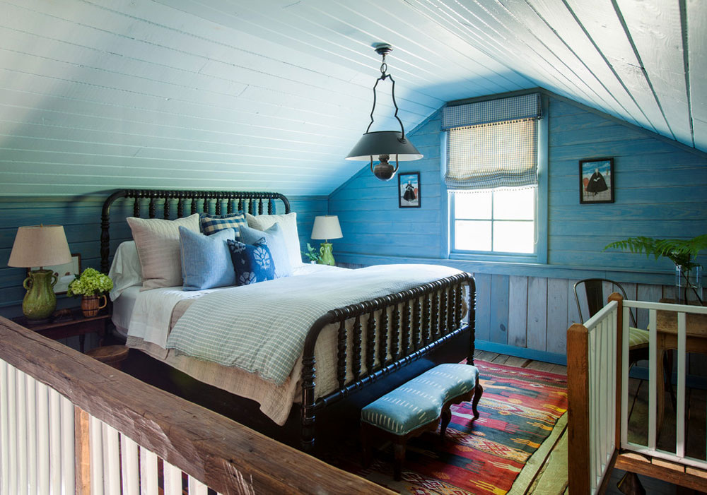 Madison-Cabin-by-Phoebe-Howard Blue Bedroom Design Ideas To Try In Your Home