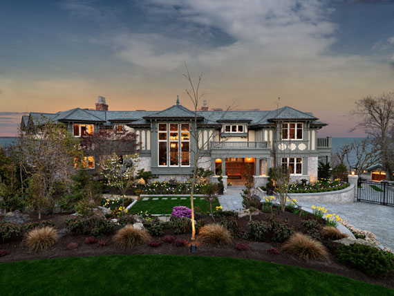 v3 Maclure-Style Ocean-Front Home Windward Oaks By Michael Knight
