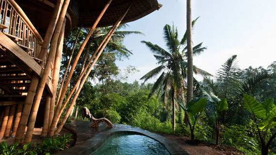 bal24 Eco-friendly houses as part of a green village in Bali Designed by Ibuku Studio