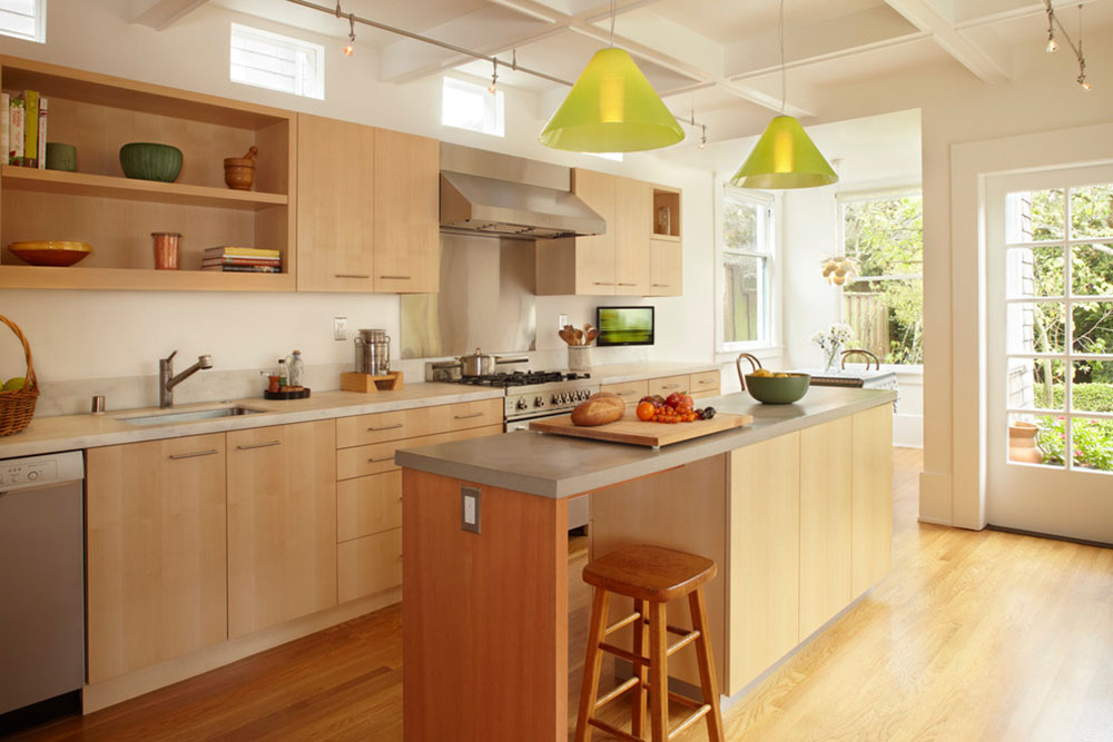 Open kitchen cabinets are easier to use3 Open kitchen cabinets are easier to use