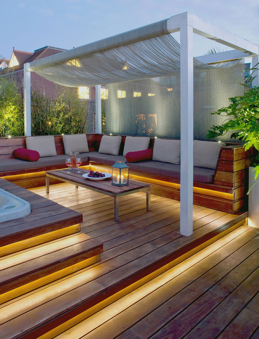 16 ideas for creating an outdoor living space