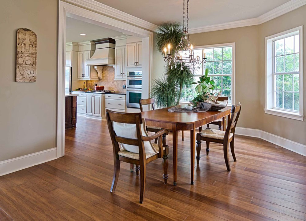 Pros and cons of bamboo floors in traditional kitchens