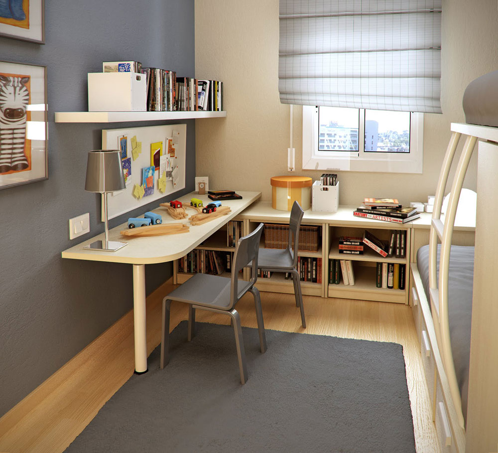 Study-room-design-ideas-for-children-and-teenagers-11 study-room-design-ideas for children and teenagers