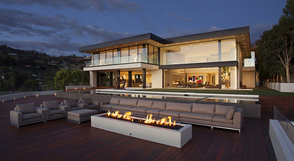 Sunset-Strip-Residence-2 houses with beautiful architecture and interior design by McClean Design