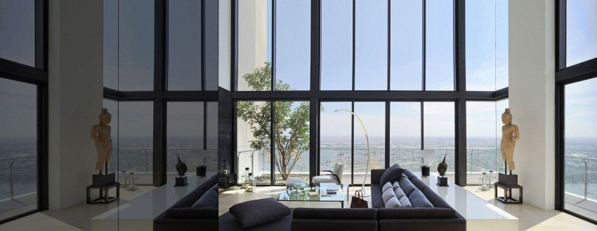 The luxurious PANO penthouse design by Ayutt-And-Associates-3 The luxurious PANO penthouse by Ayutt And Associates
