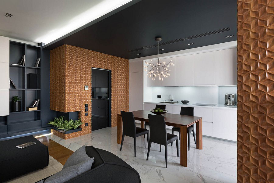 Contemporary-graphite-penthouse-designed by-Denis-Rakaev-9 Contemporary-graphite-penthouse designed by Denis Rakaev