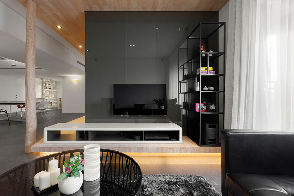 Apartment-Redesigned-With-A-Wide-Open-Space-8 Apartment Redesigned with a Wide Open Space by JC Architecture