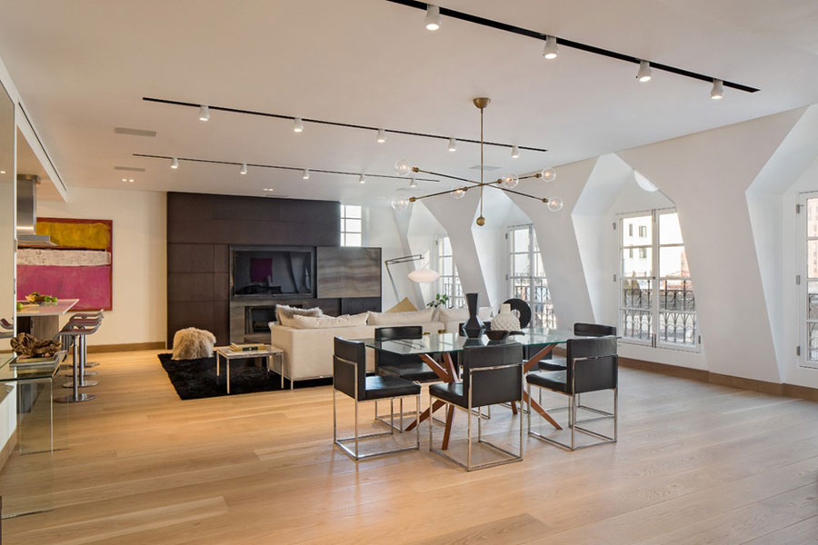 2 Magnificent Tribeca penthouse designed by Turett Collaborative Architects