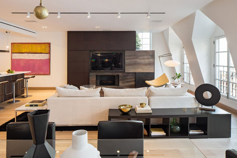 3 Magnificent Tribeca penthouse designed by Turett Collaborative Architects
