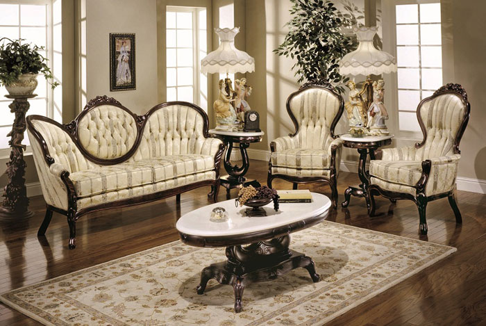 65796821765 The classic and stylish style of Victorian living rooms