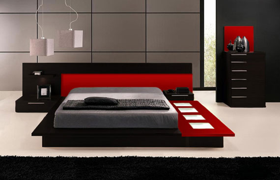 b36 A collection of modern bedroom furniture - 40 pictures