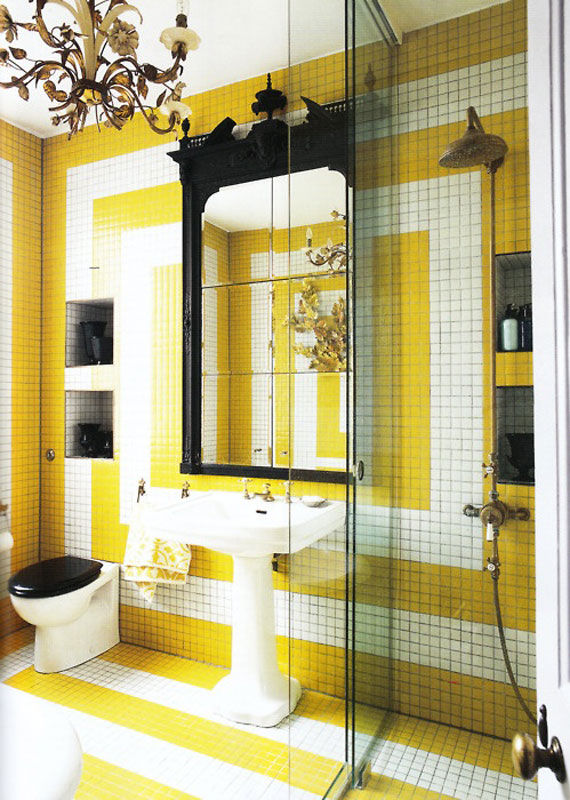 y26 Examples of rooms designed and decorated with yellow
