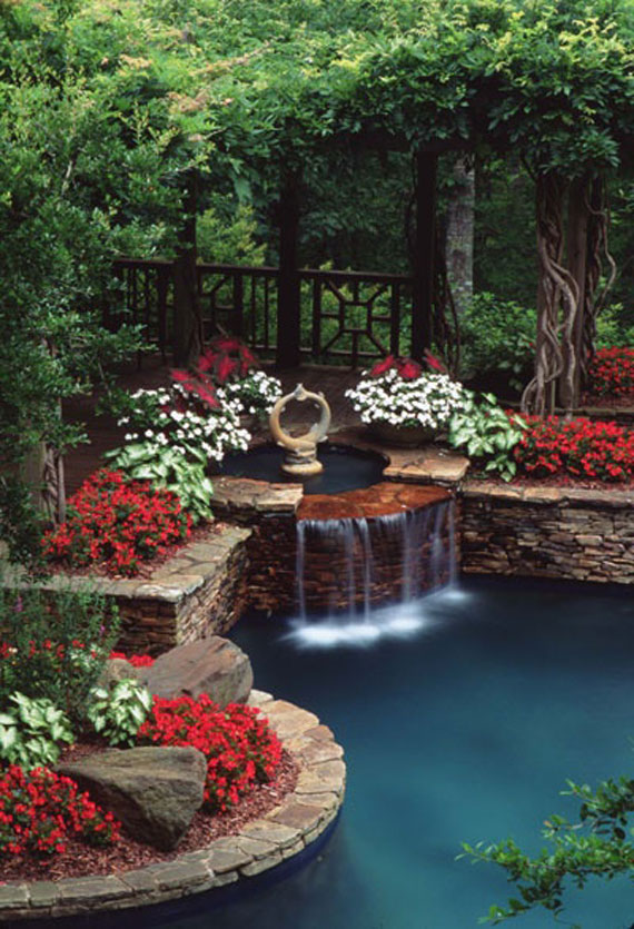 w11 Backyard ponds and water garden ideas - 31 examples