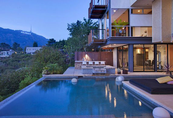 c1 house on Lake Hollywood Designed by Mills Studio