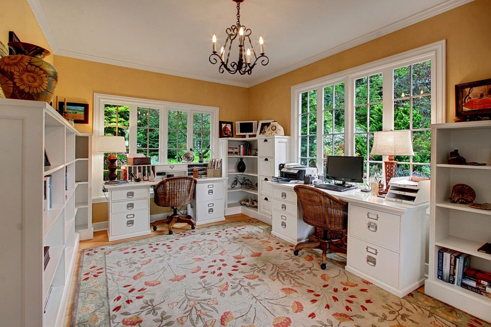 Henderson-Road-Farmhouse-von-Ty-Evans-Windermere-Real-EstateBI-Inc Home Office Furniture: Sets, Ideas and Nice Examples