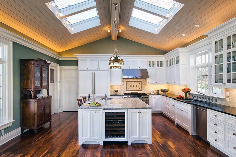 Kitchens-with-skylights-for-more-natural-light-1 Kitchens with skylights for more natural light