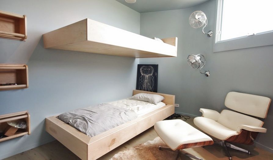 Collection of really cool floating bed designs