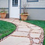 House walkway and patio ideas illustrated with pictures