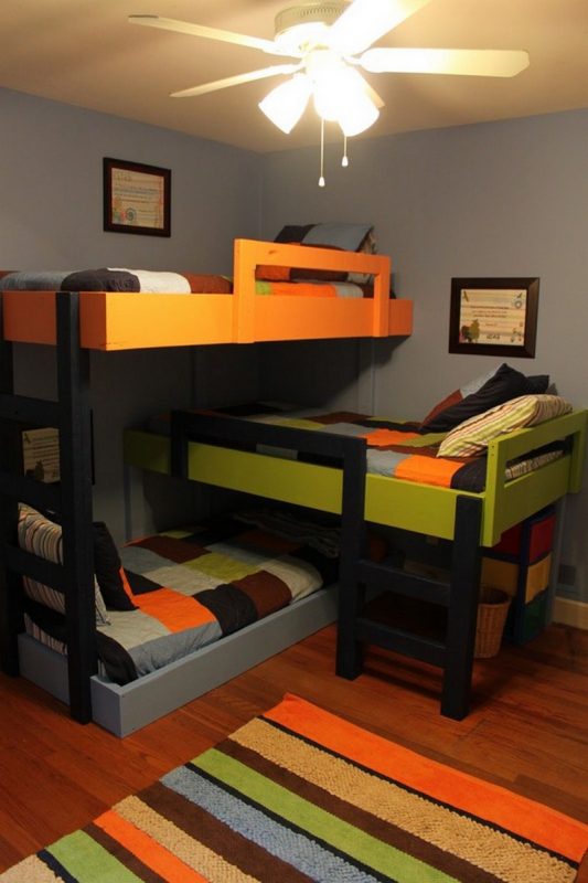 Modern bunk bed designs and ideas for your child’s room