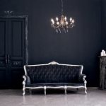 Modern Gothic interior design with its features and furniture