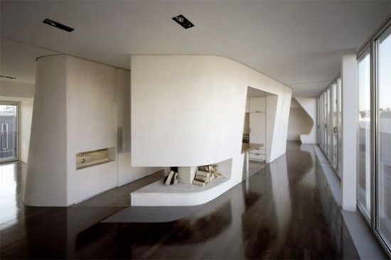 Modern sommelier house, designed by Sandor Duzs and Architema