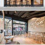 Shop windows of coffee shops and restaurant interior design – 41 examples