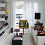 Small apartment furniture and interior design