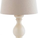A cream bedside lamp for bedroom decor