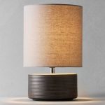 Battery-powered table lamps