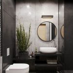 Beautiful interior bathroom design