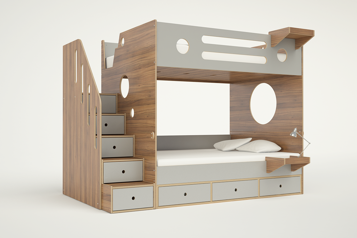 bunk beds with stairs 2019