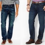 Complete your stylish look with a pair of straight jeans