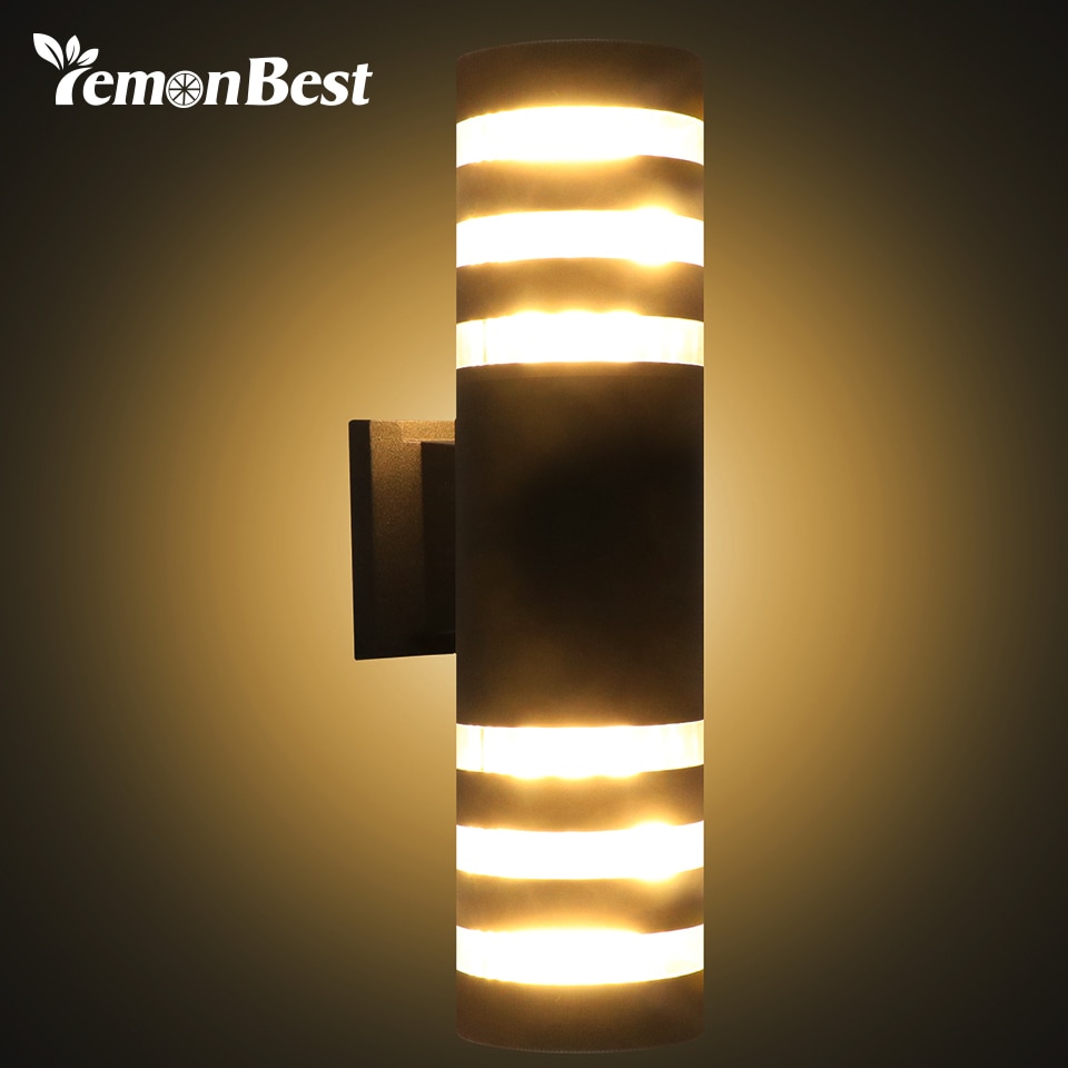 Cylinder wall lamps