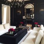 DÉcor ideas for a cozy and beautiful black chandelier