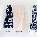 Designer tea towels attracting potential customers