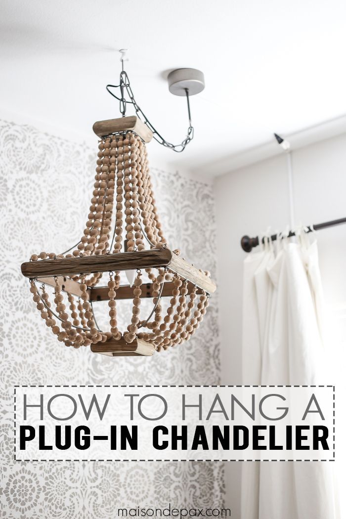 Hang tips for chandelier decor