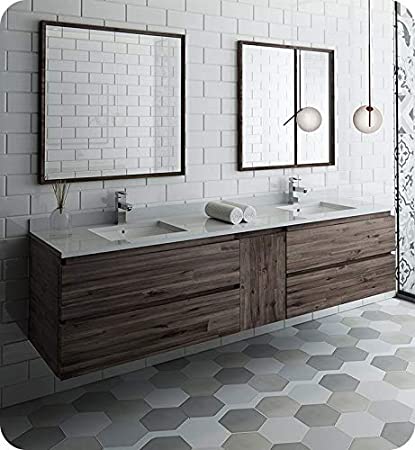 modern bathroom double sink vanity