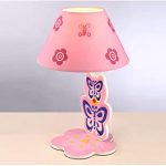 Pink table lamp especially for children and girls