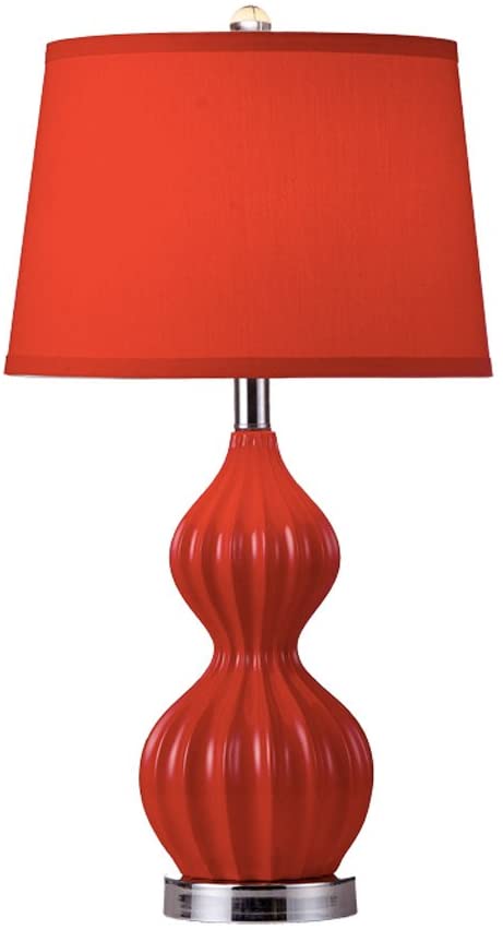 Red bedside lamps for rooms